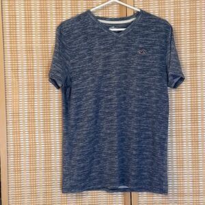 Hollister Shirt Mens M T Shirt Gray Heather Short Sleeves Activewear Preppy